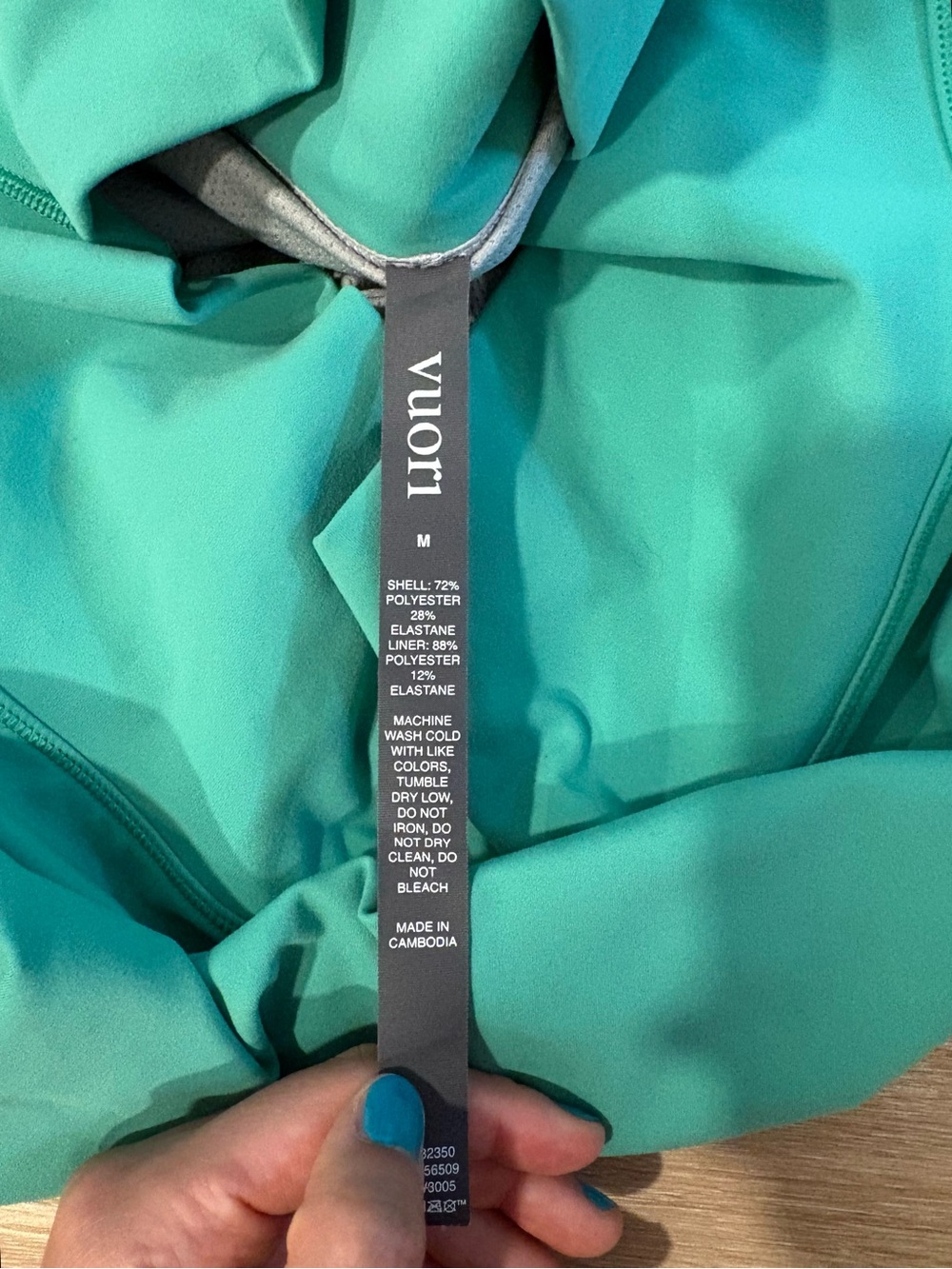 Vuori Volley Skirt - Size M Green - Picture 6 of 6